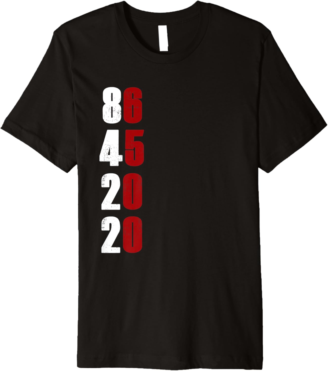 86 45 2020 Anti Trump Shirt 8645 Dump Trump Vintage Retro Premium
