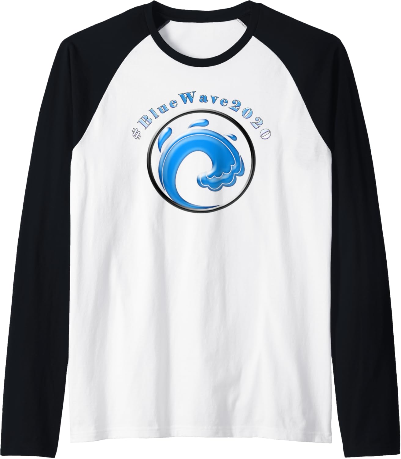 #Bluewave Anti Trump T Shirt Not My President American Raglan Baseball Tee