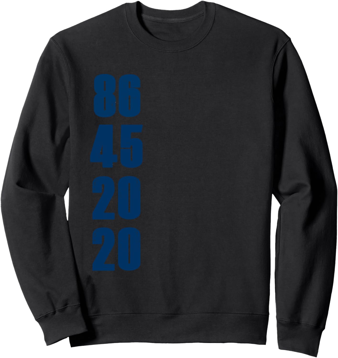 86 45 2020 Anti Trump Shirt 8645 Dump Trump Vintage Retro Sweatshirt