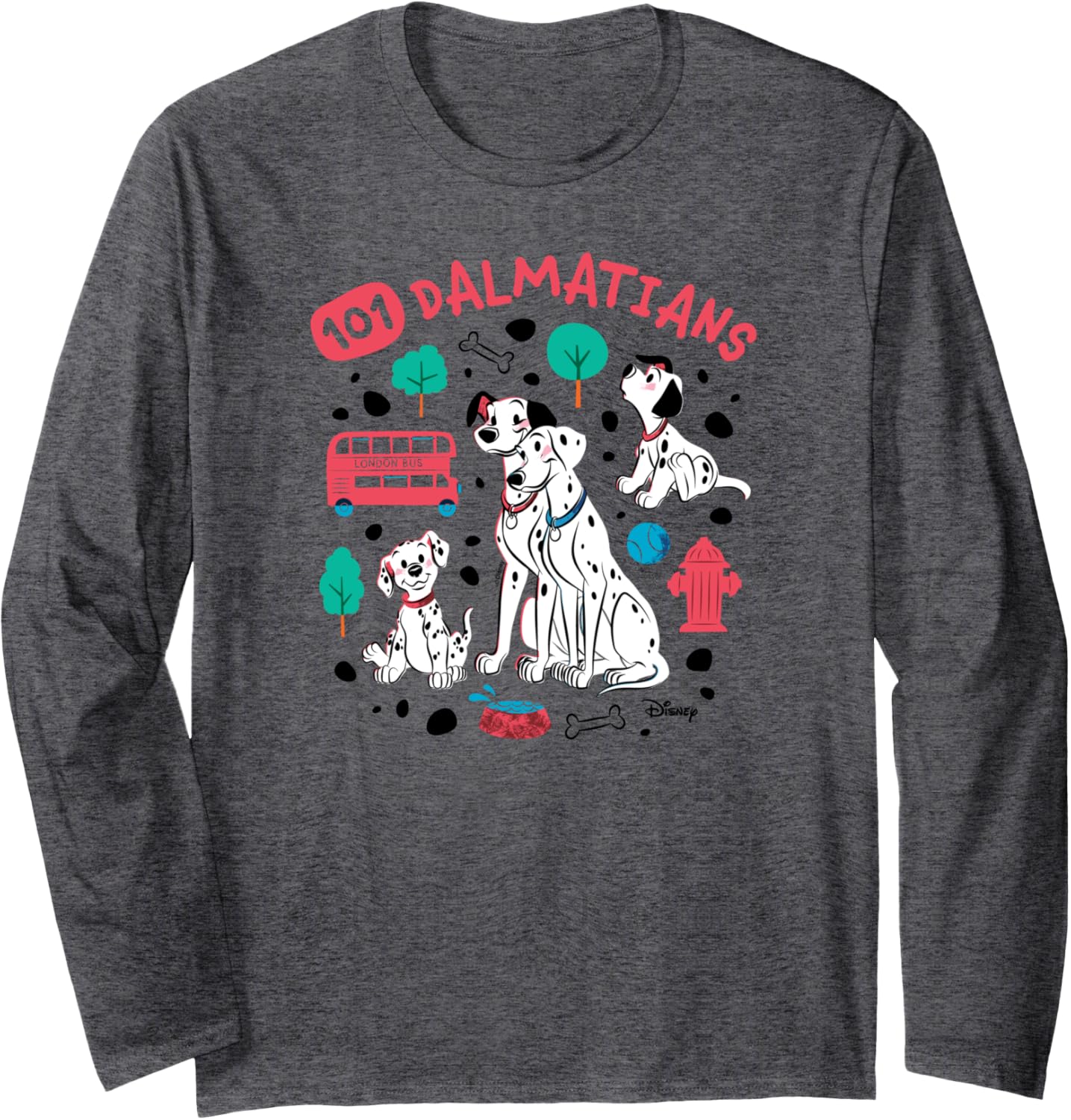 101 Dalmatians   Dog Family Long Sleeve