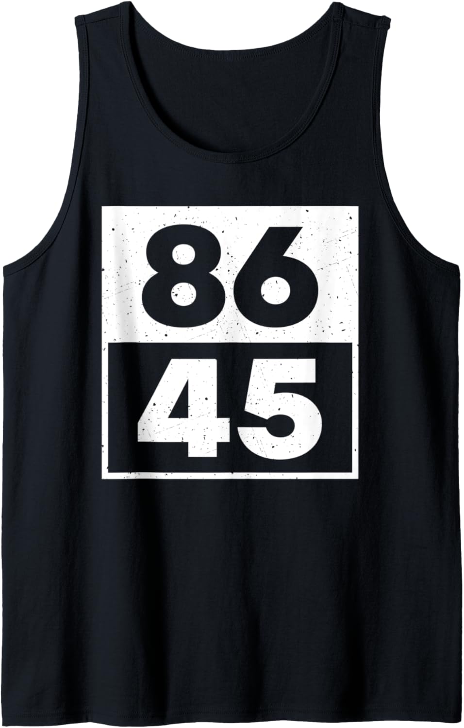 86 45 Anti Trump Impeach Donald Dump Trump Tank Top