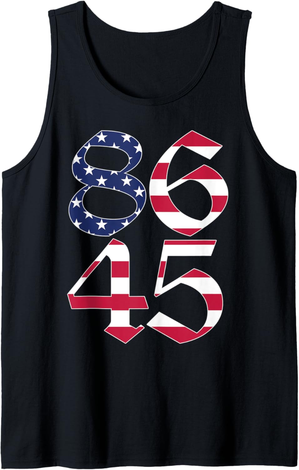 86 45 Anti Trump Pro America Tank Top