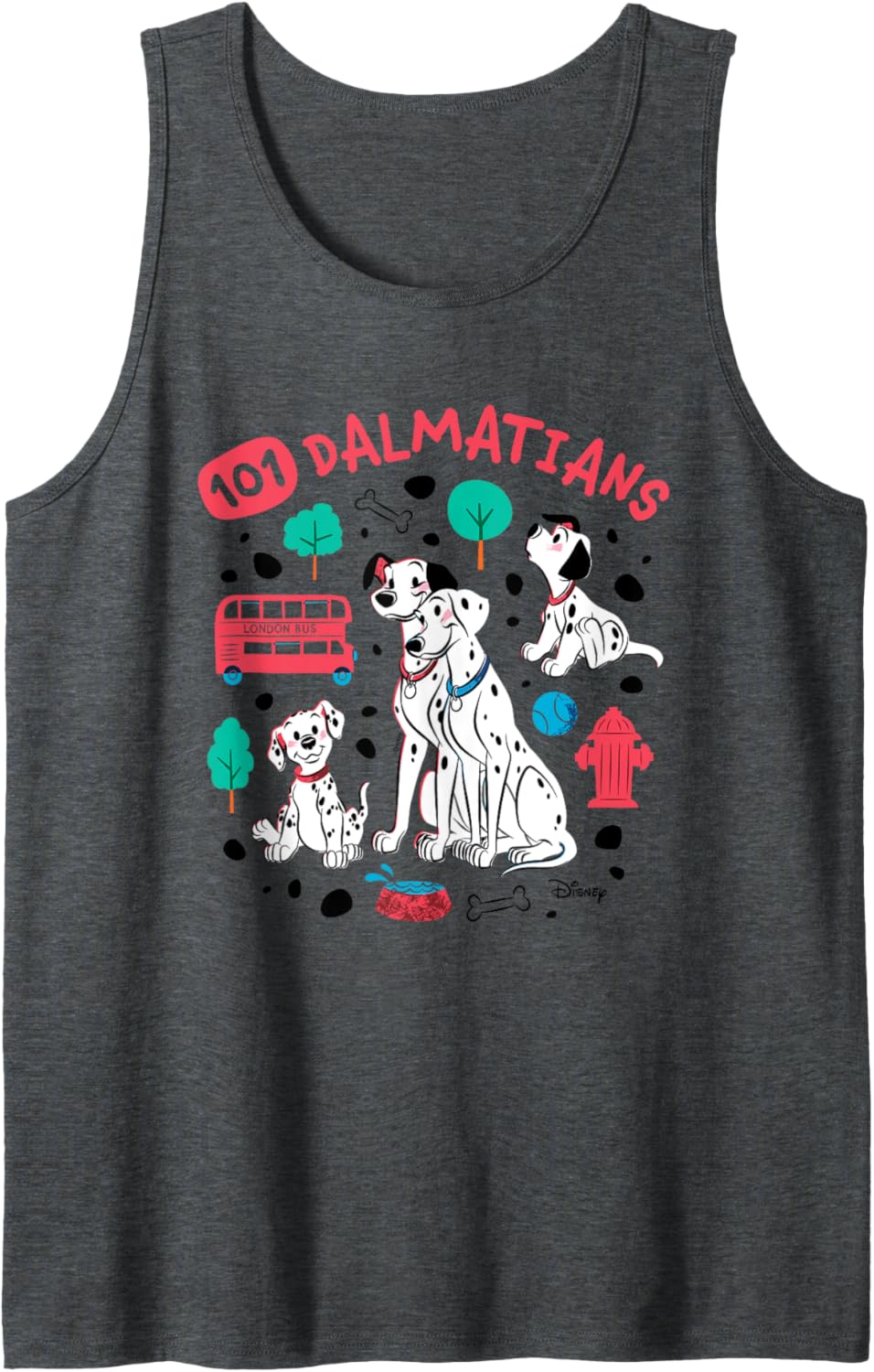 101 Dalmatians   Dog Family Tank Top