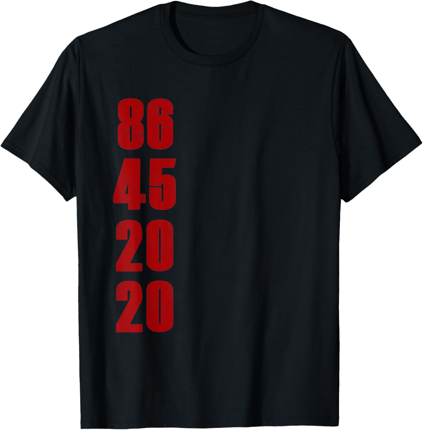86 45 2020 Anti Trump Shirt 8645 Dump Trump Vintage Retro