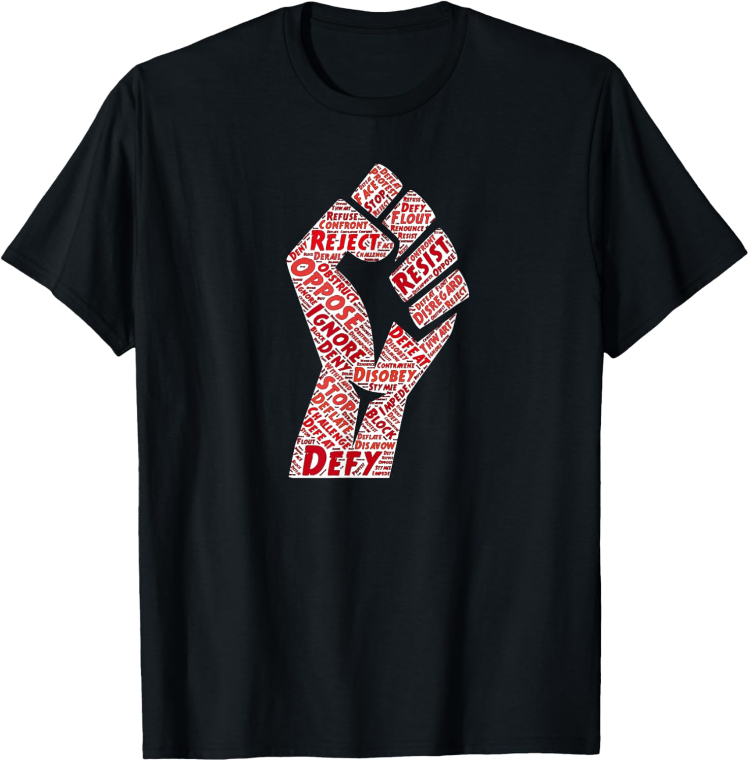 #Resist fist anti Trump boycott protest President
