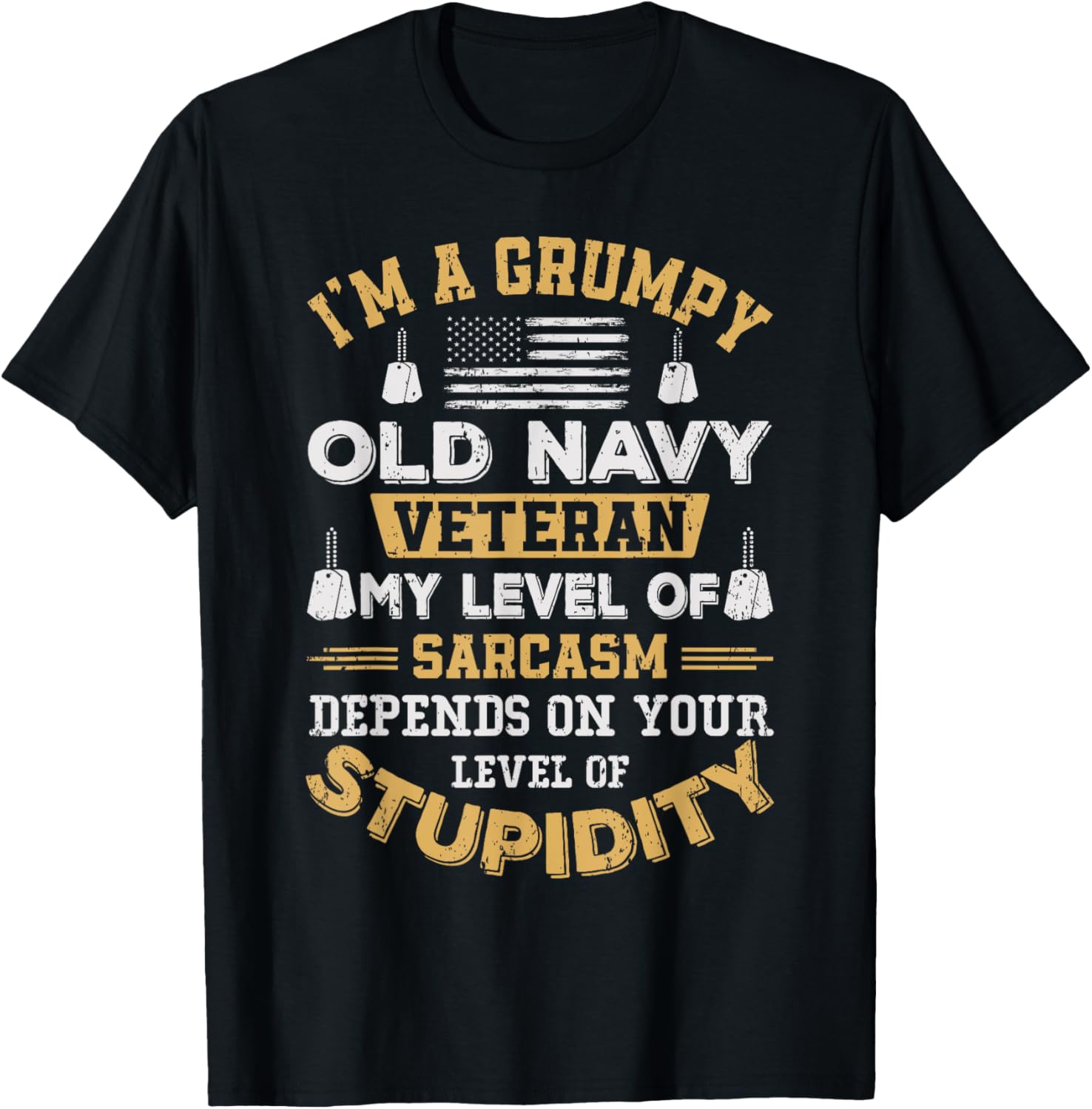 Grumpy Old Veteran Patriotic Funny Military Veteran USA