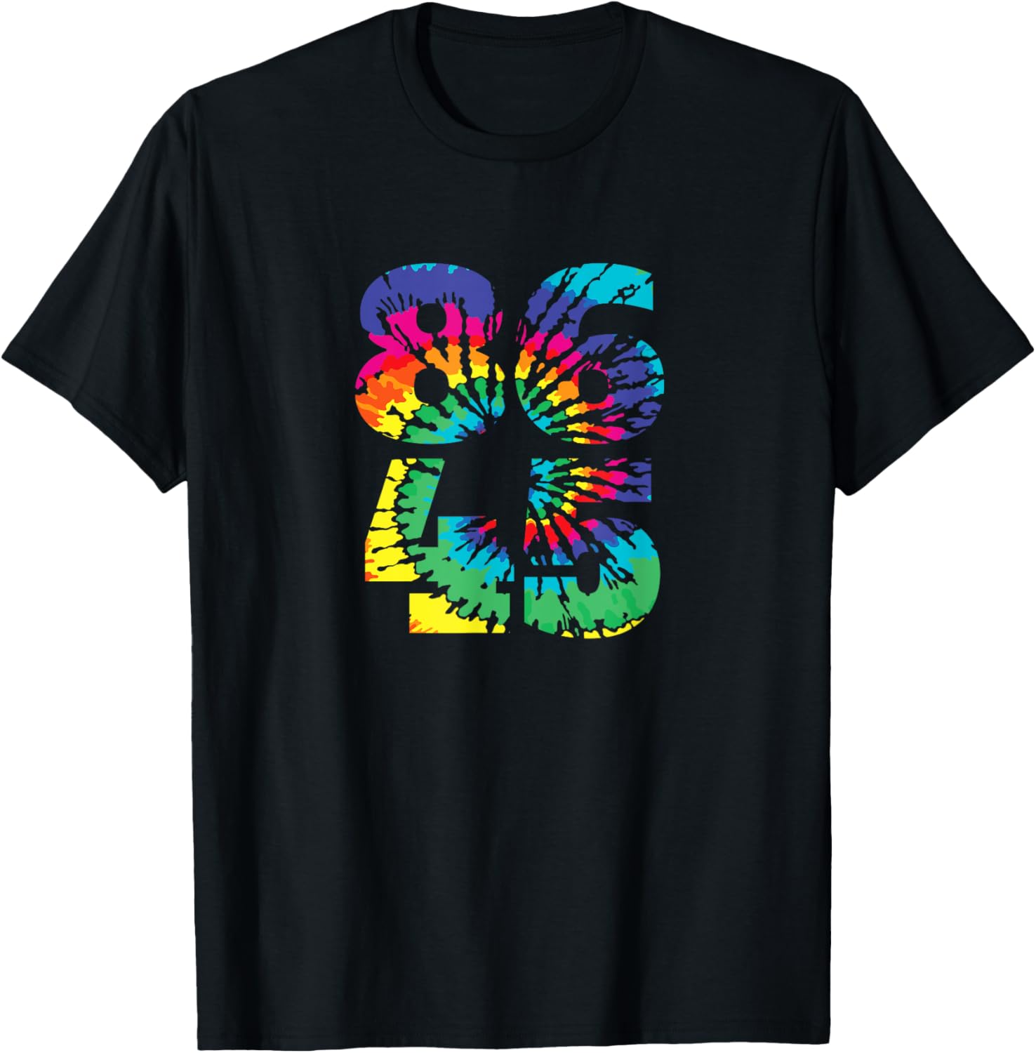 86 45 Anti Trump Impeachment T Shirt Hippy Tie Dye