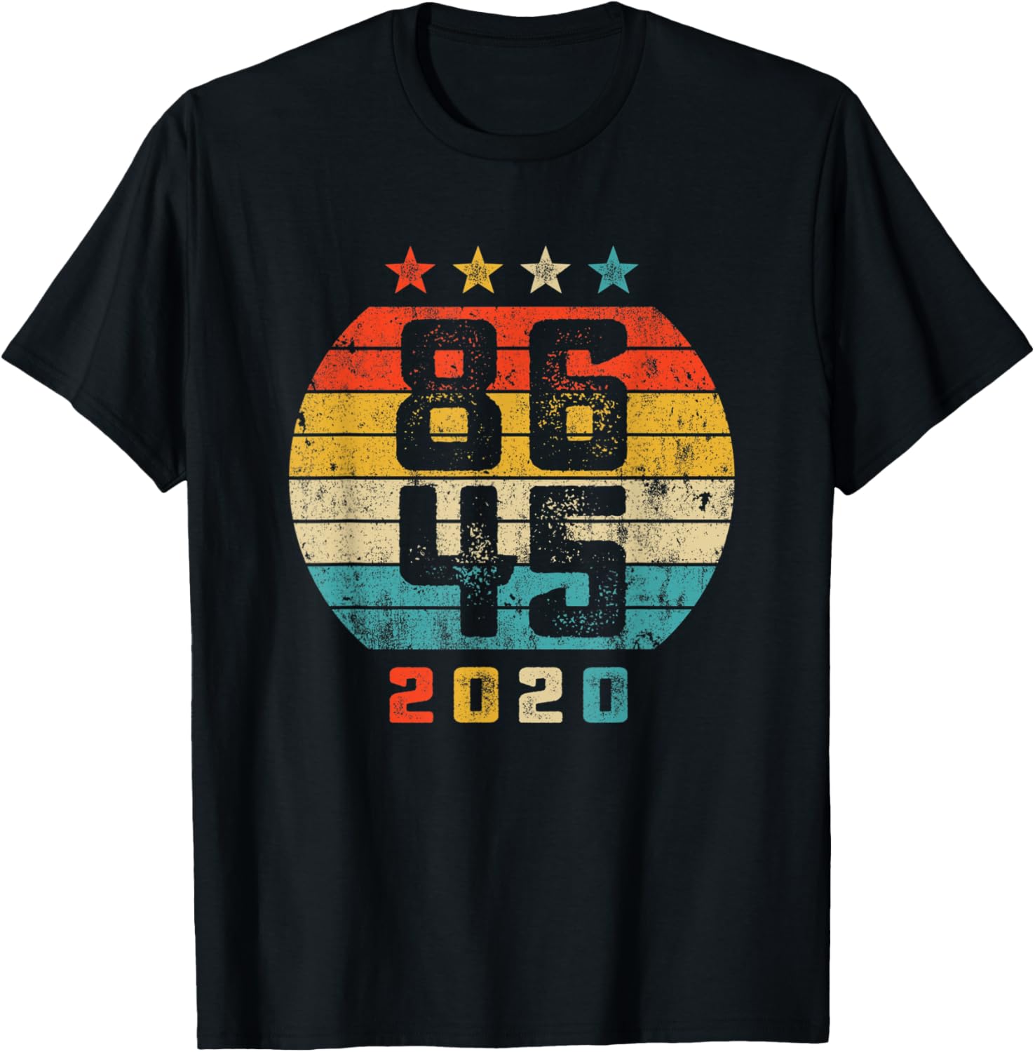 86 45 2020 Vintage Style Anti Trump