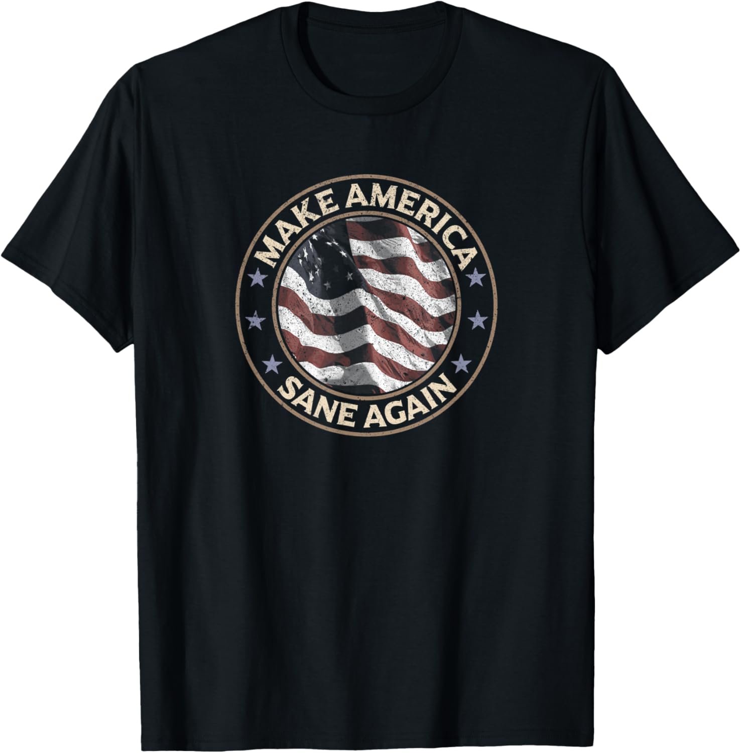 4th of July USA Flag Themed Anti Trump Political Pun