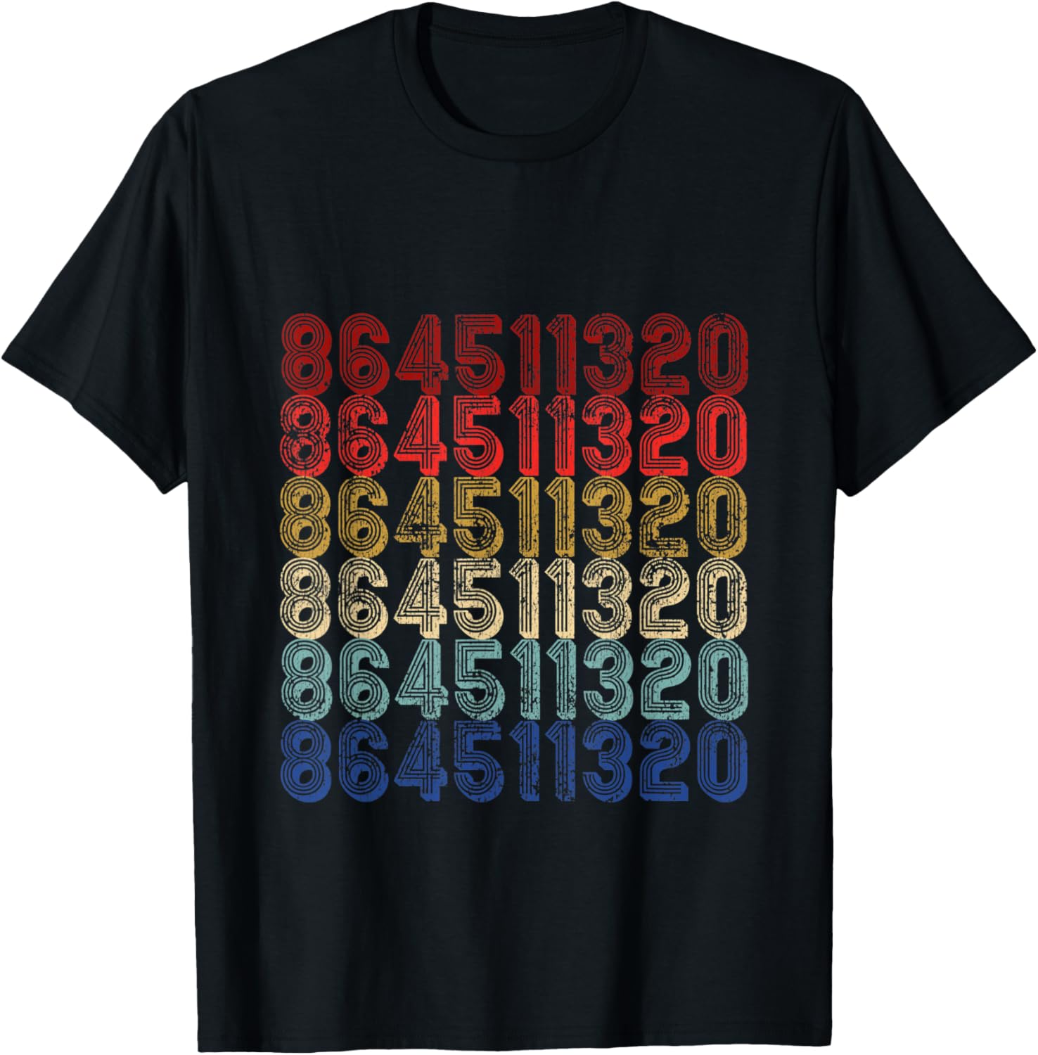 86 45 11 3 20 Retro Vintage 8645 Anti Trump 864511320